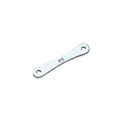 PE5 box tank wrench for “B” & “MC” acetylene valves by Pearson. Hole