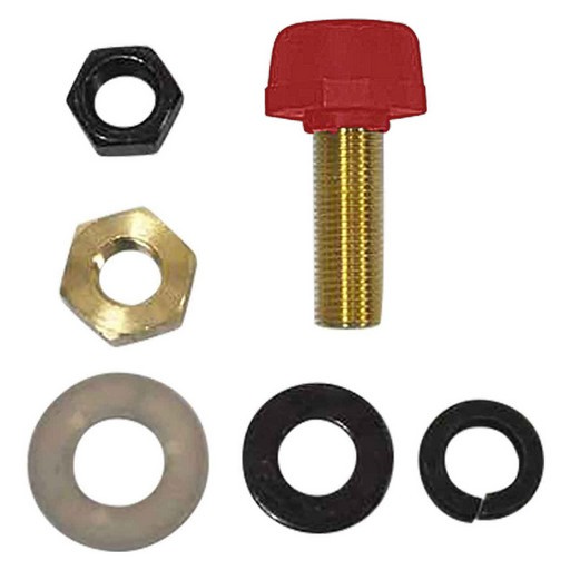 039800 | Miller Receptacle - Red | Linde Gas & Equipment