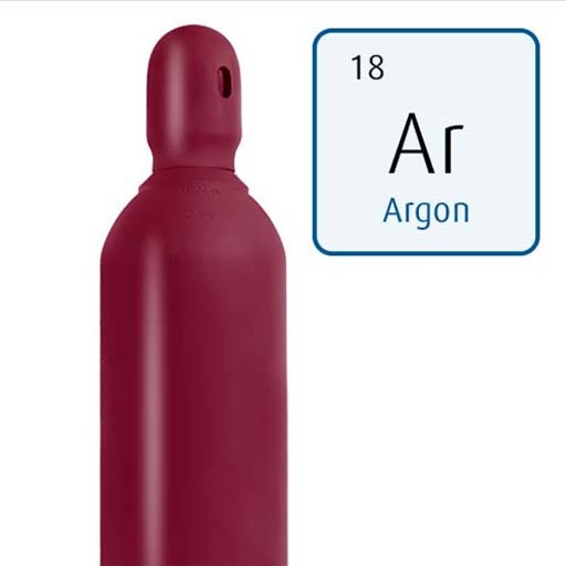 Argon, 6K, 5.0, Ultra High Purity, 99.999%, 575 ft3, Ultra High Pressure  Steel (UHPS), CGA 677