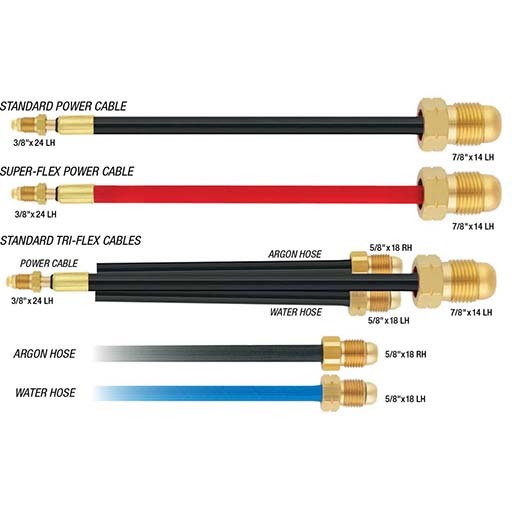 41V29SF | CK Worldwide Tig Power Cable - Rubber | Linde Gas