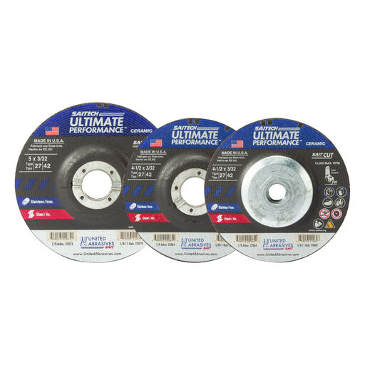 22064 | United Abrasives Saitech Ultimate Performance Cutting