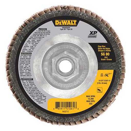 DWA8282H | Dewalt - Xp Flap Disc - Medium - 80 | Linde Gas & Equipment