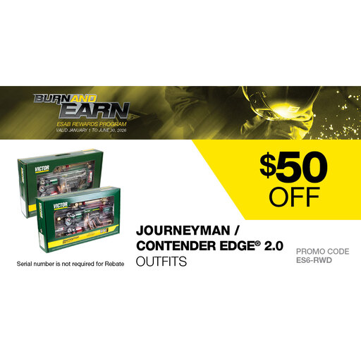 0384-2110 | Victor Journeyman II EDGE 2.0 540/300, 90° Plus Outfit