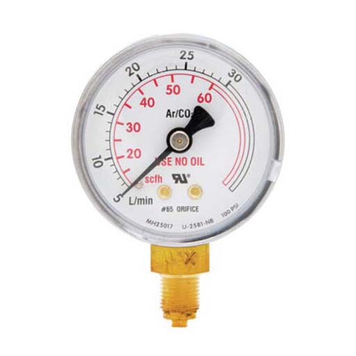9006253 | Harris GAUGE 50MM 60 CFH 30 LPM G1/8 | Linde Gas