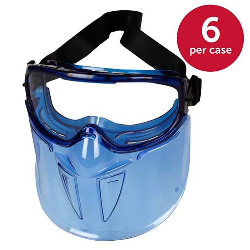 412-18629 | KleenGuard V90 Shield Safety Goggles - Clear | Linde