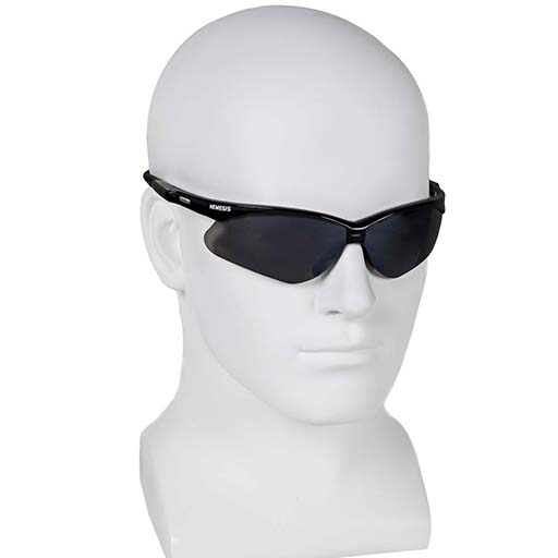 412-25688 | KleenGuard Nemesis Safety Glasses - Black - Smoke 