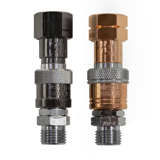 ZA3232240 | Koike Aronson Oxy Fuel Quick Connect Coupler Set