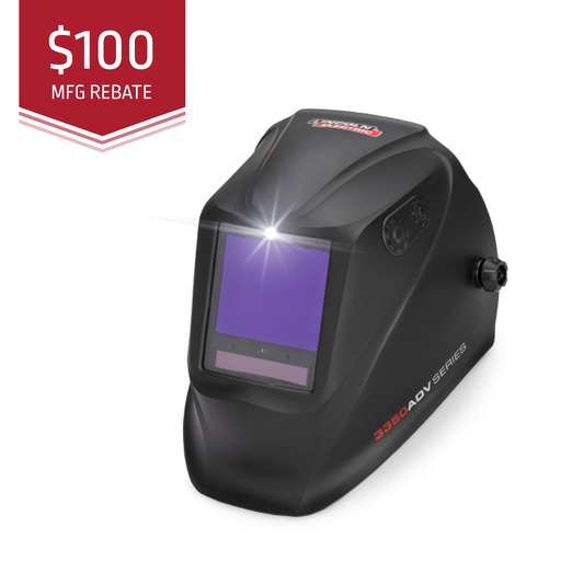 K3034-5 | Lincoln Electric VIKING 3350 ADV Black Helmet | Linde