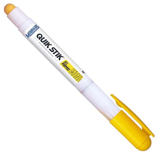 Markal Quik Stik Mini Twist Paint Marker, Yellow