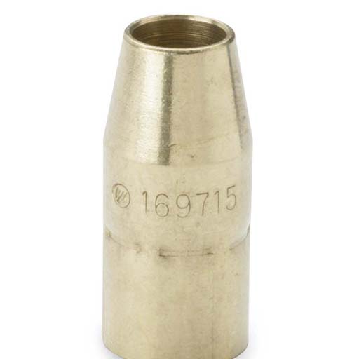 169715 | Miller Electric Nozzle, Slip Type .500, Flush | Linde Gas 
