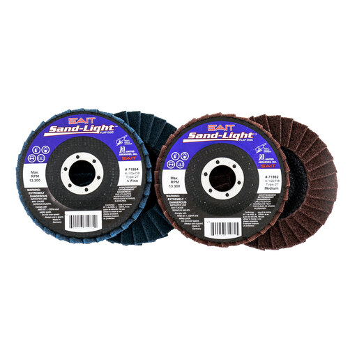 71980 | United Abrasives Sand-Light Non-Woven Flap Disc, Type 27