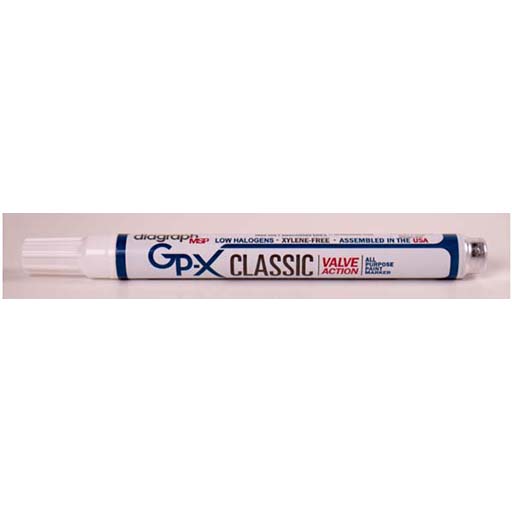 Pigment boekje hoek DIAGRAPH GP-X Classic Marker - White