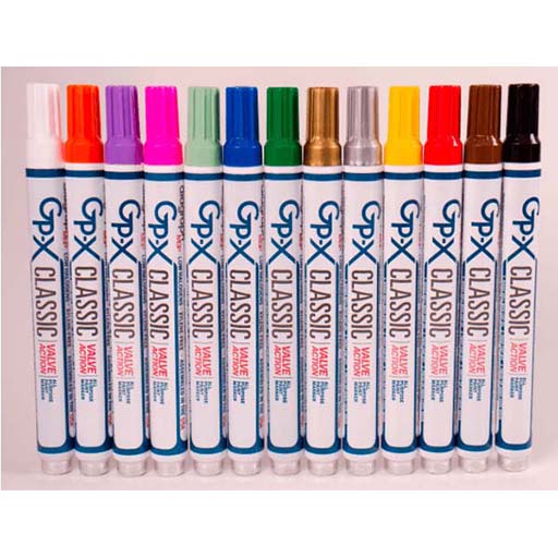 GP-X Paint Markers, GPX Marker Assortment Pack