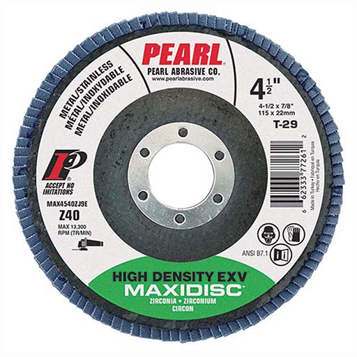 MAX4560ZJ9E | Maxidisc MAX4560 Flap Disc - Zirconia Alumina