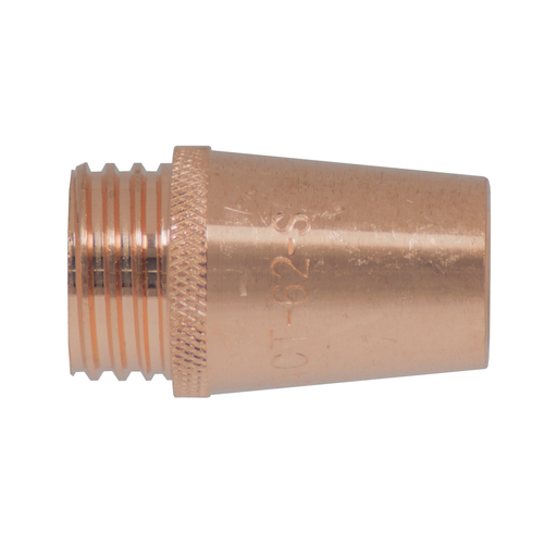 24CT-62S | PROSTAR Tweco Style MIG Nozzle, Coarse Thread, 1/8