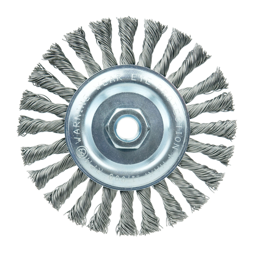 98281 | PROSTAR Cable Twist Knot Wire Wheel Brush, 6