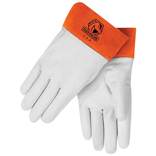 24KL | Black Stallion REV24K Welding Glove - Large | Linde Gas