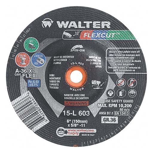 15L603 | Flexcut 15-L Surface Grinding Wheel - 6 in | Linde Gas