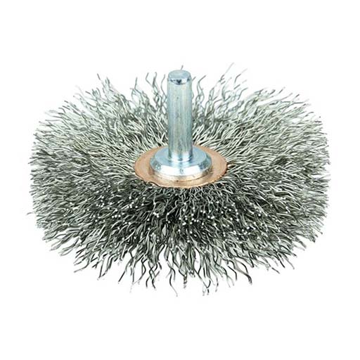 17618 | Weiler Wire Wheel - Crimped - 3 in - 1/4 in - 0.014 in