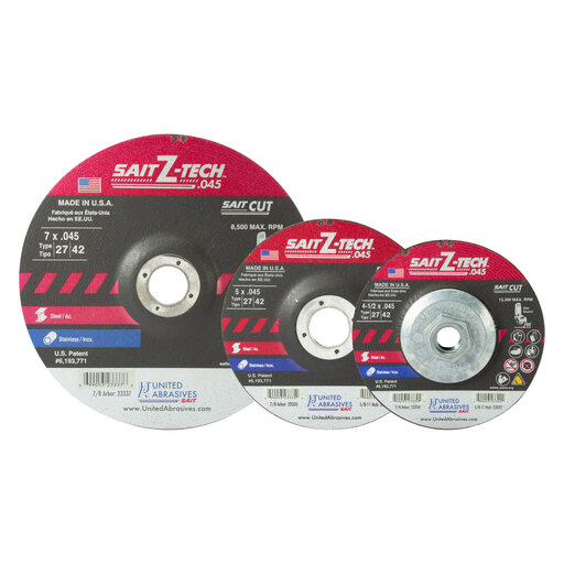 23335 | United Abrasives Z-Tech High Performance Cutting Wheel